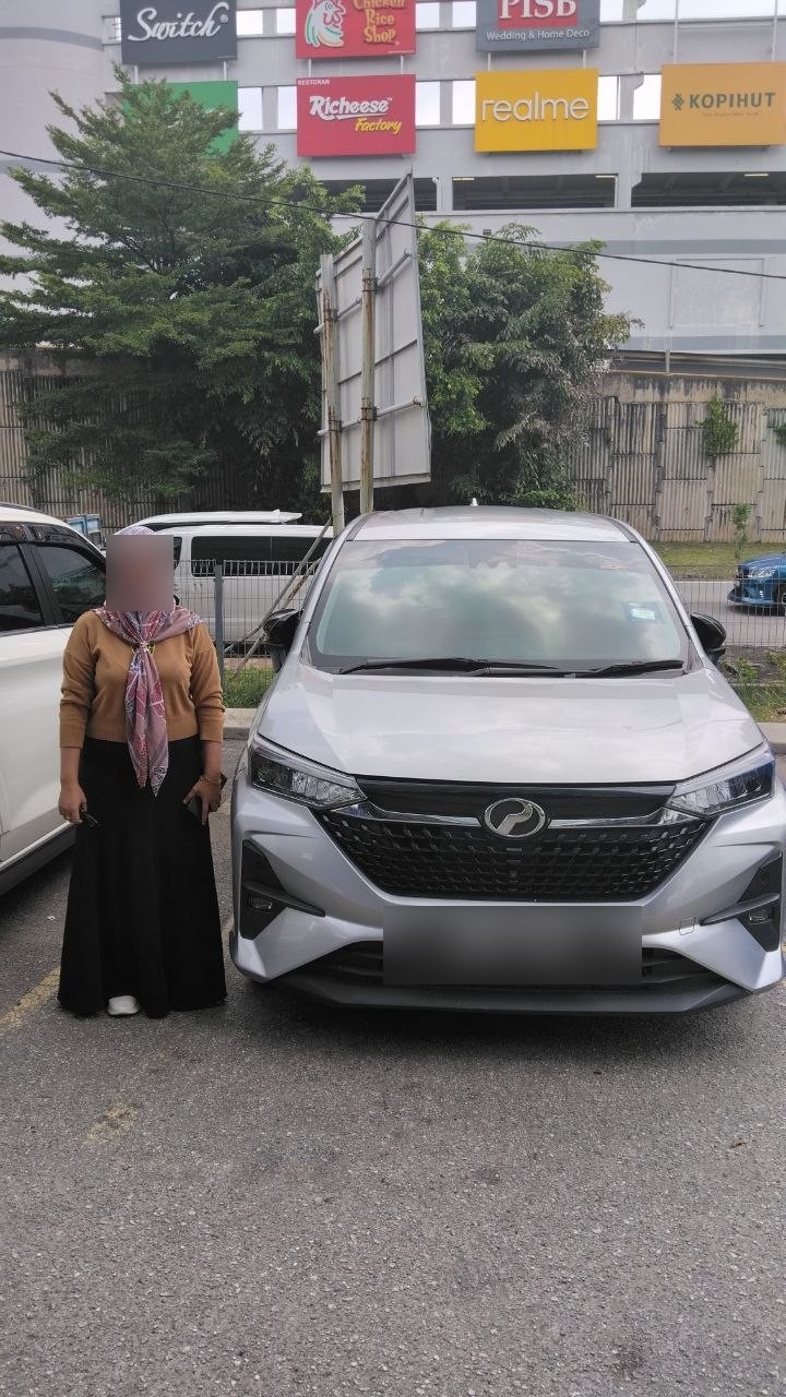Perodua Alza — KOI handover photo 1