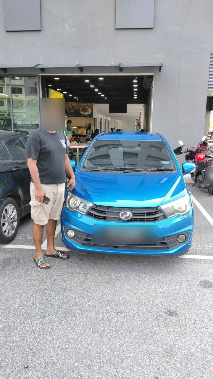 Perodua Bezza — KOI handover photo 1