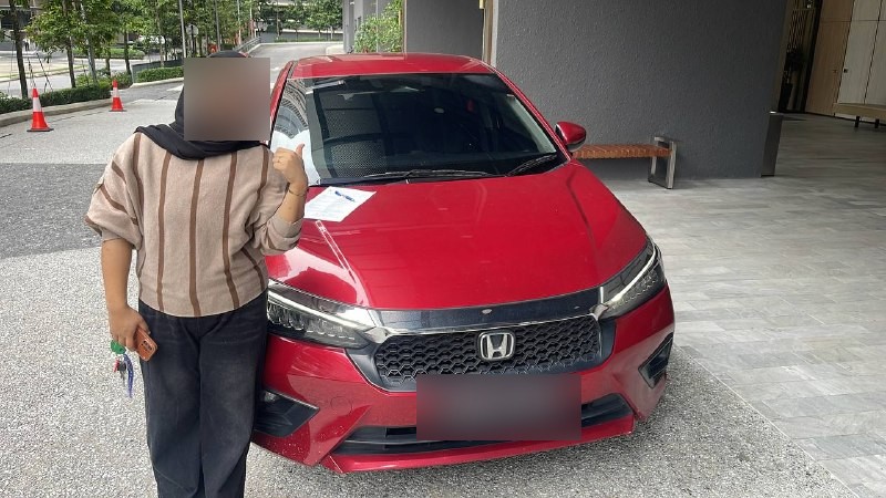 Honda City HB — KOI handover photo 1