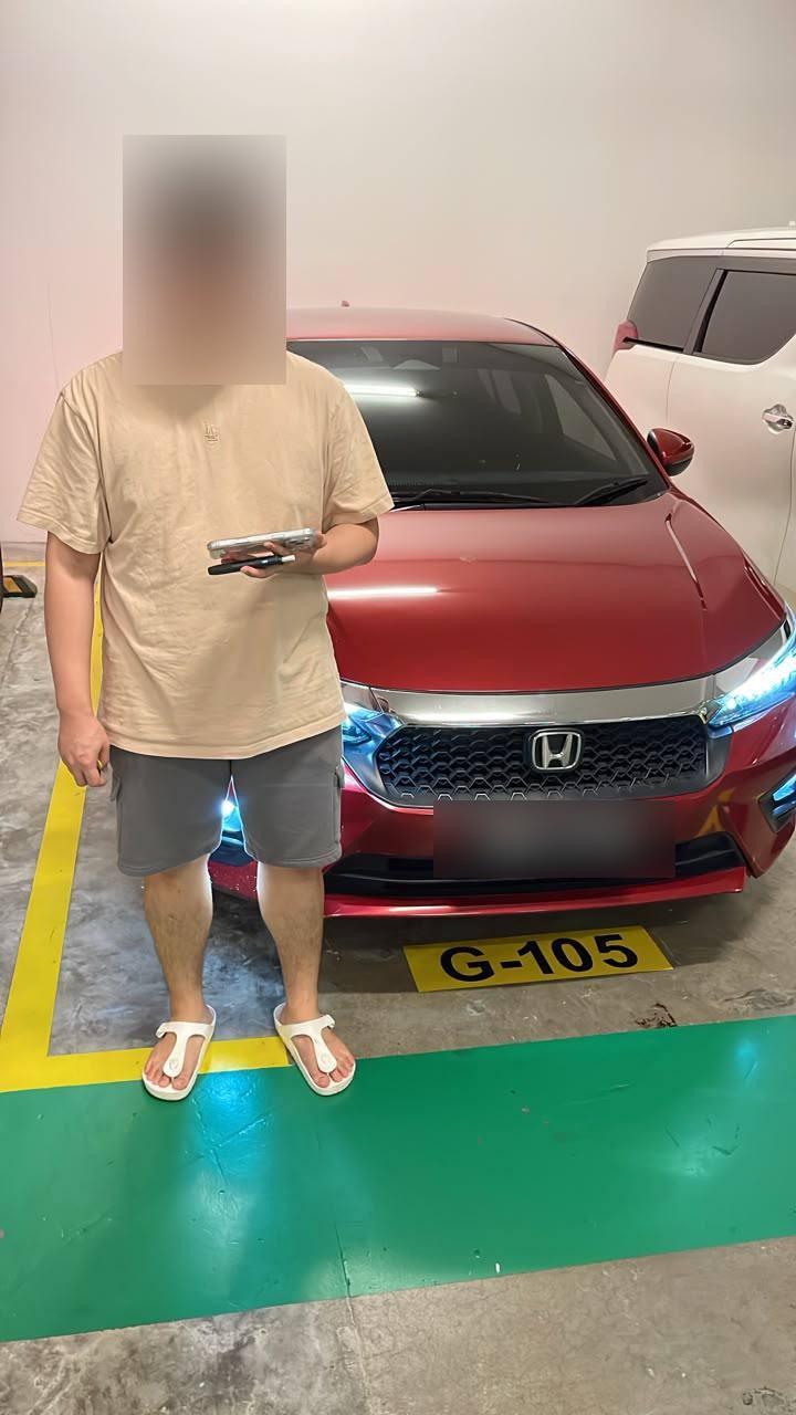 Honda City HB — KOI handover photo 1