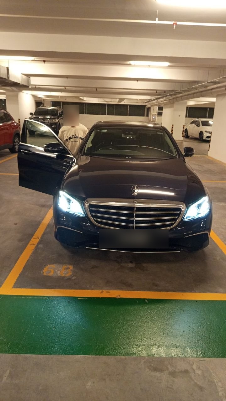 Merc E 350e — KOI handover photo 2